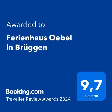Booking.com Traveller Review Award 2024: 9.7 out of 10
